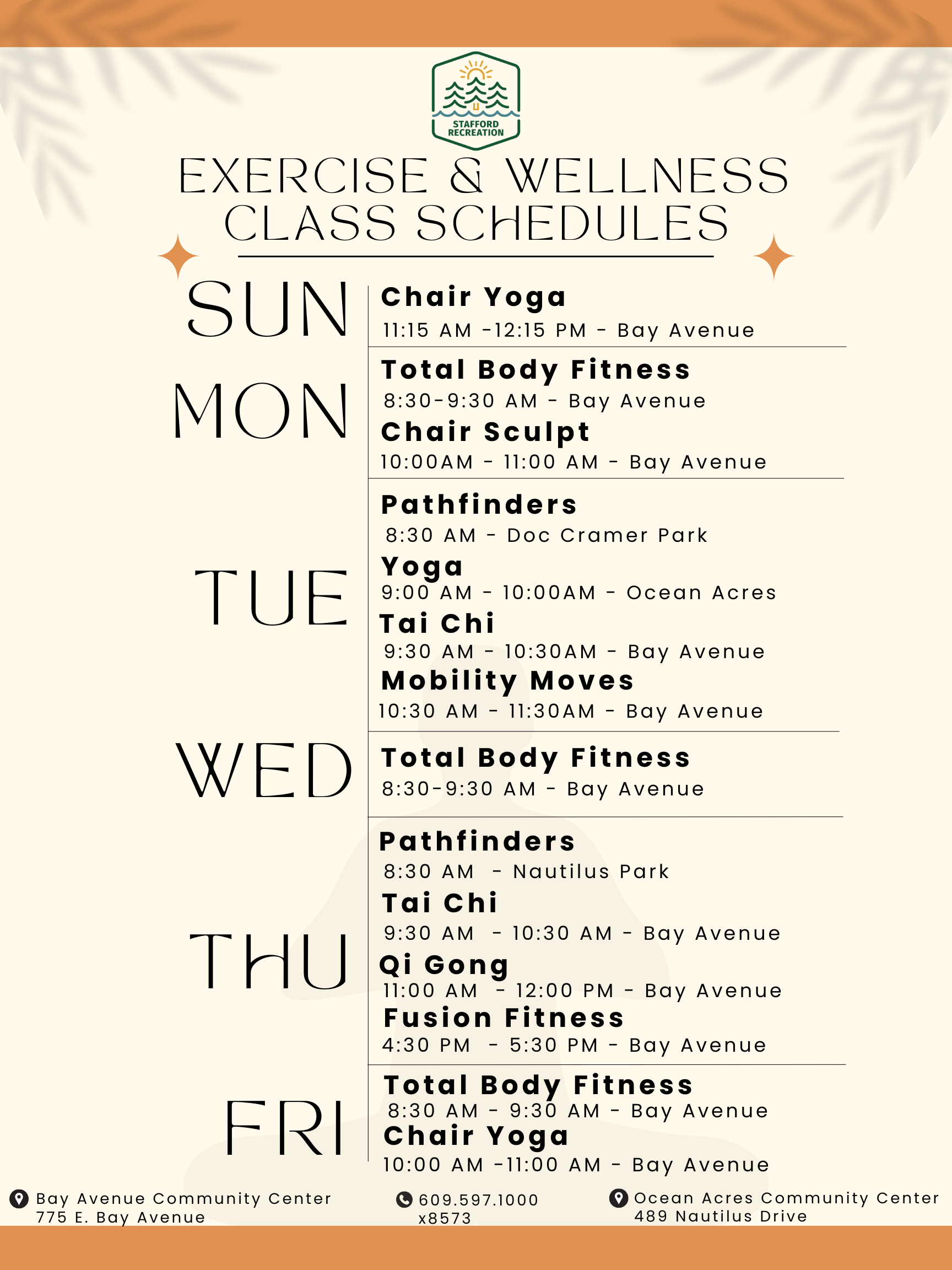 Exercise Wellness Classes