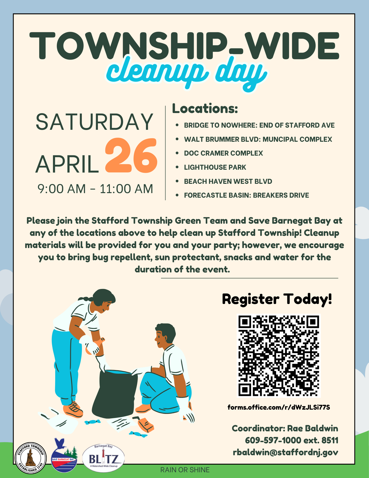Township Wide Cleanup Flyer 